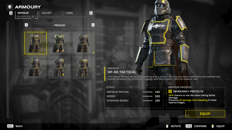 File:Helldivers2 Armoury Armour Selection.png