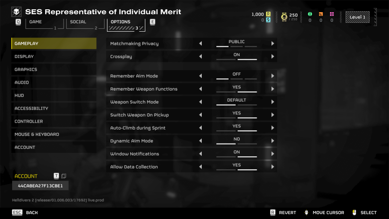 File:Helldivers2 Options Gameplay Settings.png